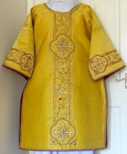 Gold Antique Roman High Mass Set of Vestments 8481